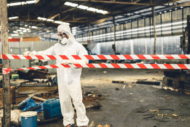 Professional Unattended Death Cleanup technician working in Eureka, UT